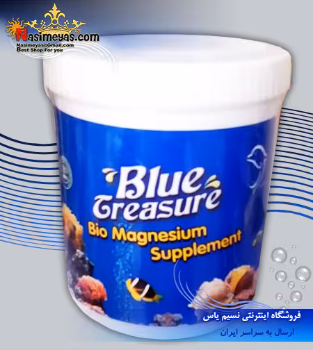 مکمل منیزیم پودری 450 گرم بلو تریشور