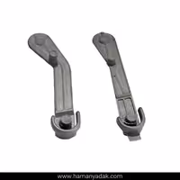 بازویی دما و هوا پنل کشویی 4 حالته (پلاستیک فشرده) برند  BBZ