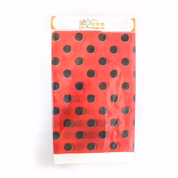 سفره خالخالی قرمز و مشکی