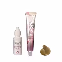 کیت رنگ ابرو داماسک رز کد 10.5 حجم 30 میلی لیتری رنگ بلوند طلایی فوق العاده روشن