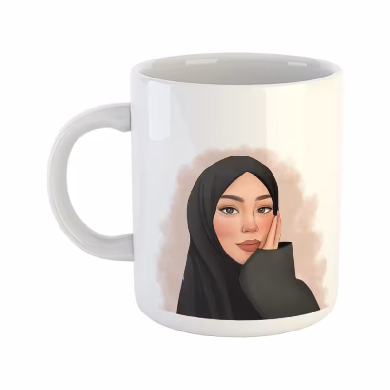 خرید ماگ-لیوان حجاب دختر محجبه G3