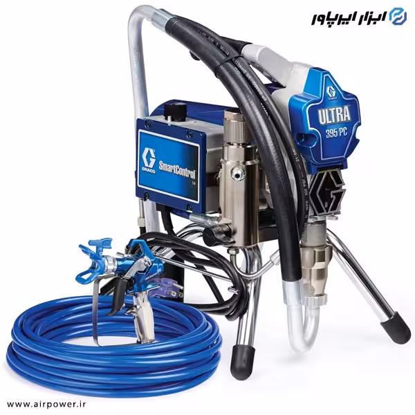 ایرلس رنگپاش برقی گراکو آمریکا با لوازم مدل Ultra 395 PC