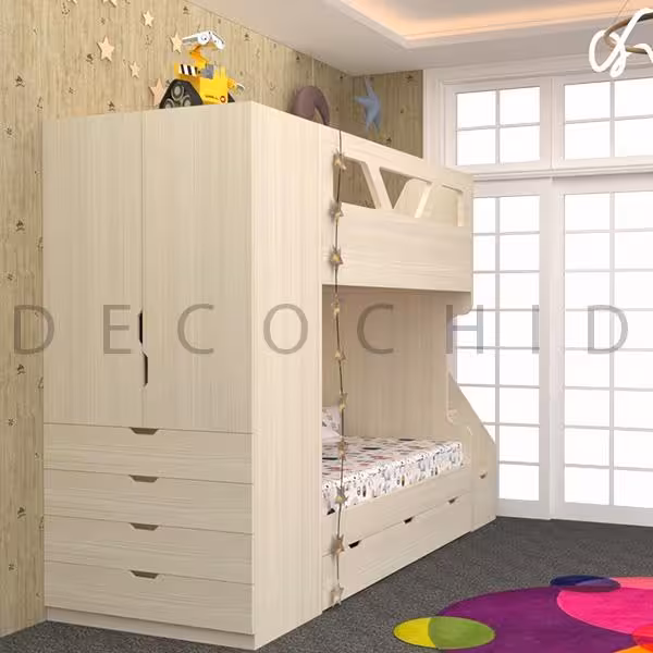 تخت خواب دو طبقه D.1138