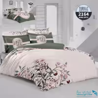 روتختی طرح پرنده روی شاخه دو نفره برند Turkaz کد 2164