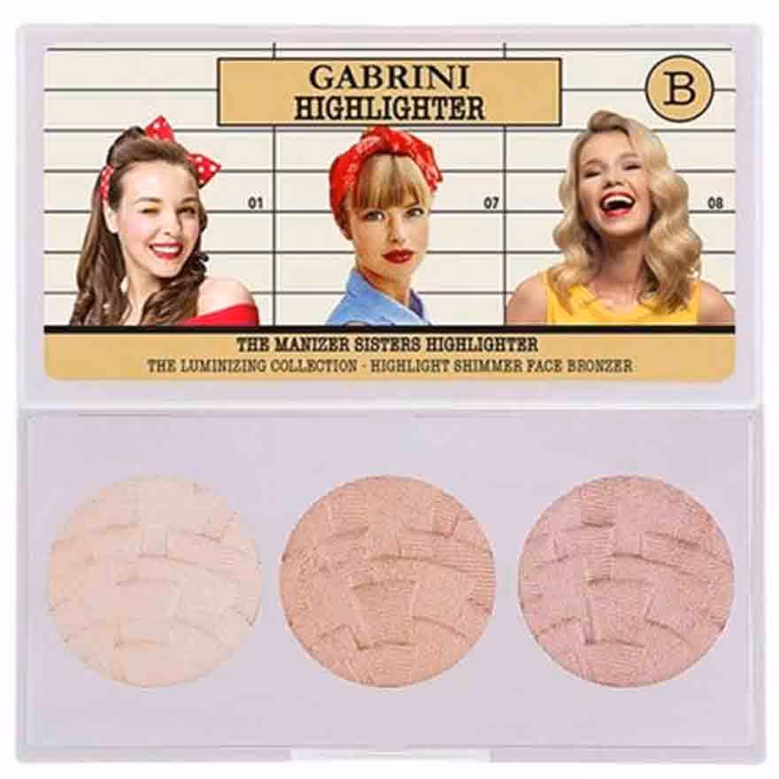 پالت هایلایتر گابرینی Gabrini سه عددی سری B