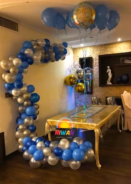 بادکنک آرایی جشن تولد