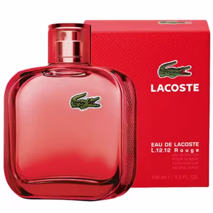 ادوتویلت L.12.12. Rouge از برند Lacoste Fragrances