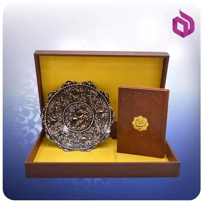 خيام جيبی چرم با بشقاب الماس تراش 20