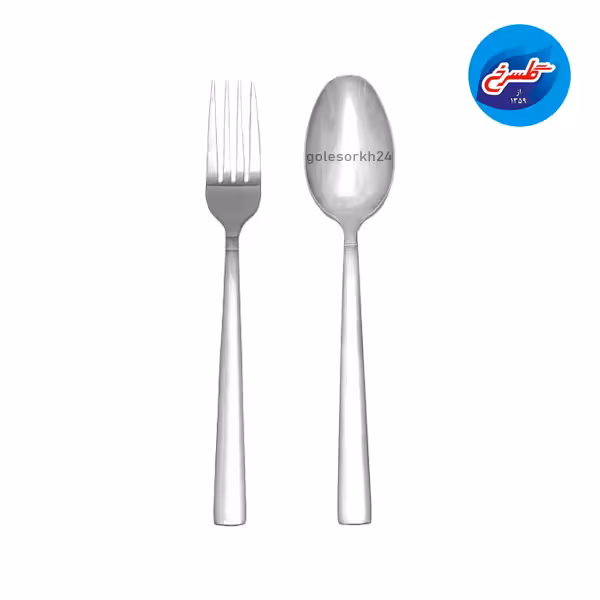 قاشق چنگال استیل یونیک مدل شیکاگو(6عدد قاشق 6 عدد چنگال)