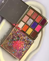 پالت سایه 12رنگ آکواریومی متحرک و  فوق کیوت رویایی با پیگمنت به شدت بالا و کیفیت تضمینی از برند اورجینال susisu مناسب هدیه