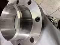 فلنج گلودار "6 ریس فیس رده 40 کلاس 150 ISO  B16  PN20   از جنس  SA182/F316  316L