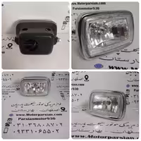 بلوری ( کاسه چراغ ) کامل شهاب CDI دور LED