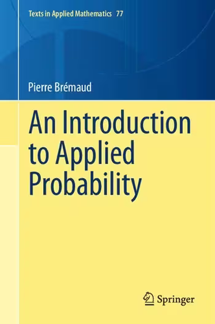 خرید و دانلود نسخه کامل کتاب An Introduction to Applied Probability
