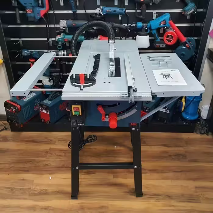 اره میزی 255 میلیمتر نجاری 3000 وات باس پایه دار مدل BS-TableSaw