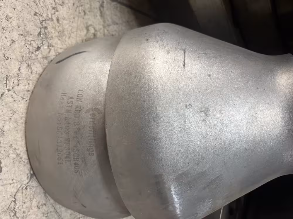 تبدیل صاف  4 *  8 اینچ  رده 40 از جنس  A 403/WP 304