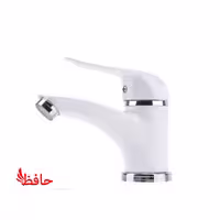 شیر روشویی سمپو مدل یاس سفید کروم