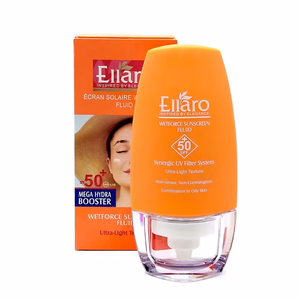 ضد آفتاب فلوئیدی فاقد چربی وت فورس SPF 50 الارو
