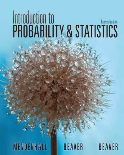 خرید و دانلود نسخه کامل کتاب Introduction to Probability and Statistics