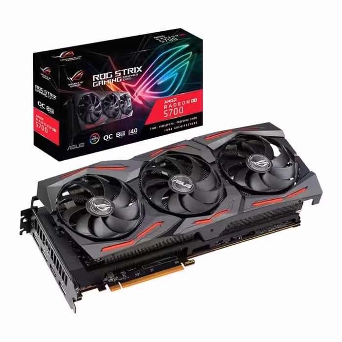 کارت گرافیک ایسوس مدل ROG STRIX RX5700 OC 8GB GAMING با حافظه 8 گیگابایت