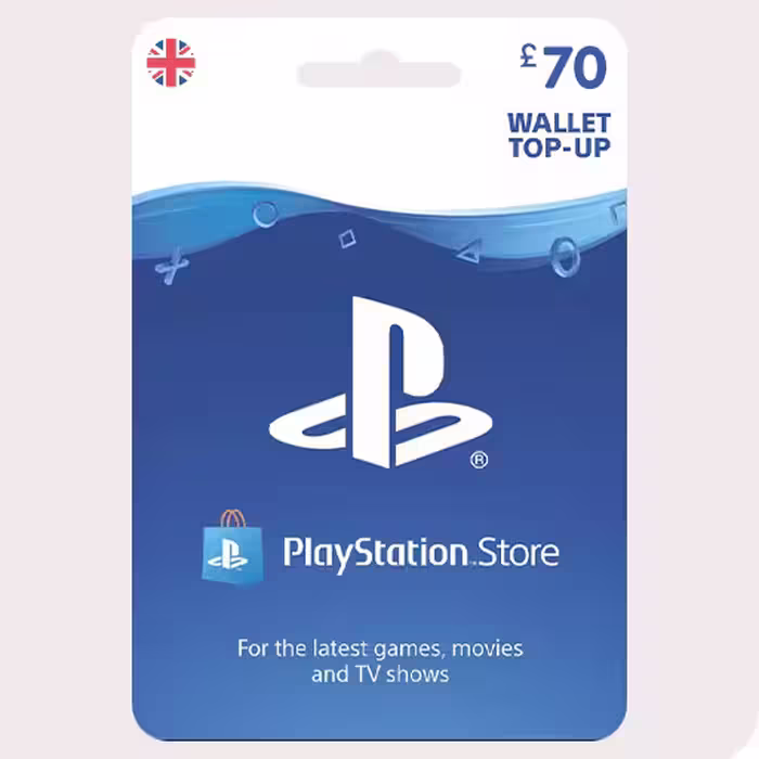 گیفت کارت 70£ PlayStation انگلیس