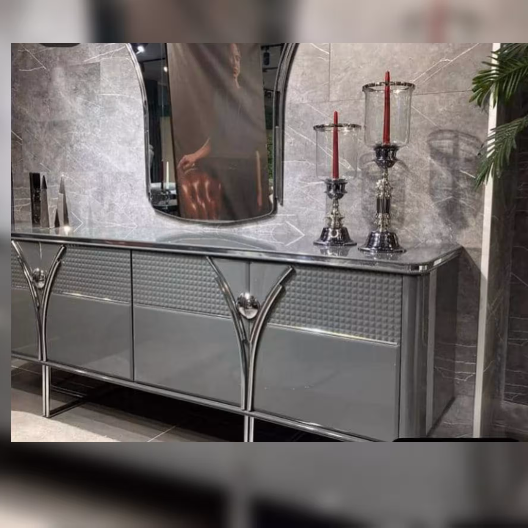 کنسول وآینه ژورنالی زیبا