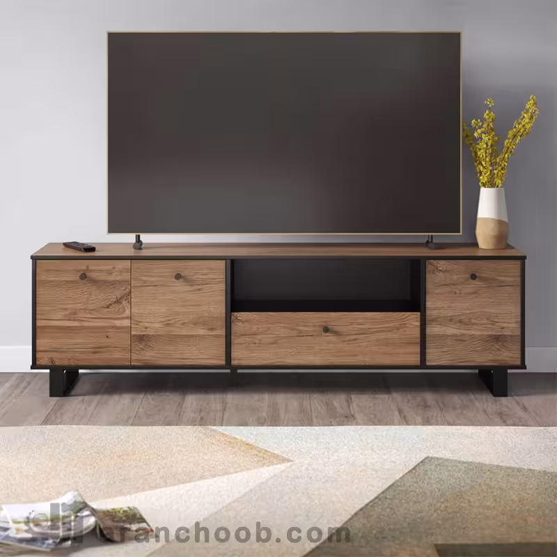 میز تلویزیون چوبی