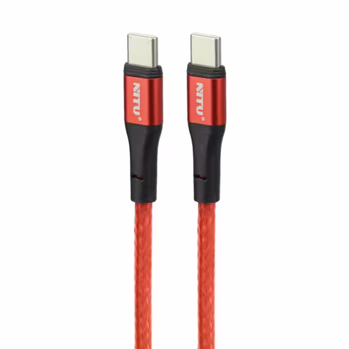 کابل Type-C به Type-C نیتو NITU NC37 طول 30 سانتیمتر 60 وات