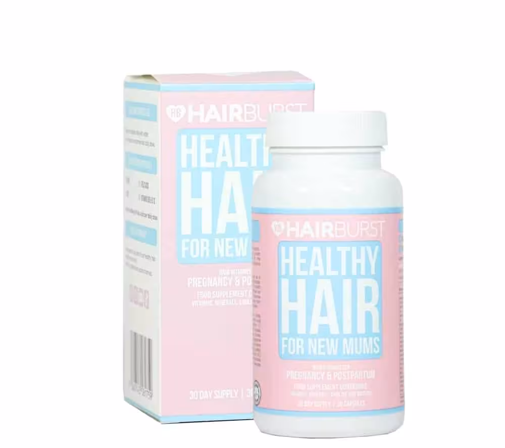 مکمل تقویت موی هیربرست بانوان اصل| Hair Burst Healthy Hairs For New Mums 30 Capsule