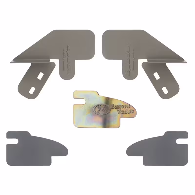 محافظ ضد سرقت درب  تیبا ، کوییک و ساینا  بسته 5 عددی  ورق ضخیم به صورت عمده