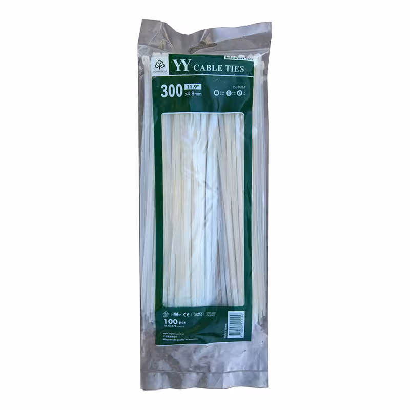 بست کمربندی وای وای مدل TSL-300-S سایز 4.8×300 میلیمتر