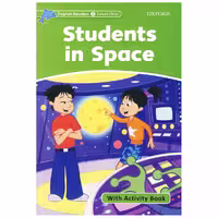 کتاب آموزشی زبان انگلیسی Dolphin Readers 3، داستان Students in Space