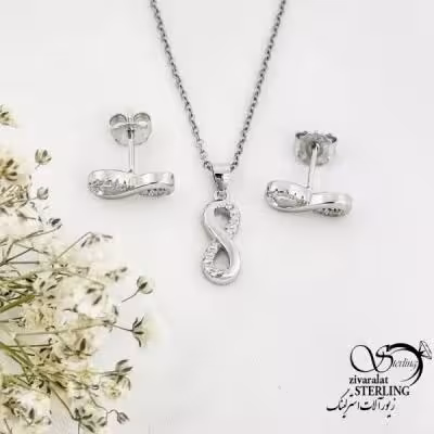 نیمست نقره بینهایت عیار 925 کد 18547