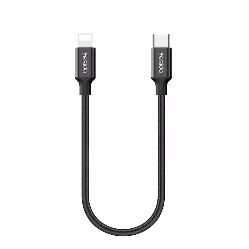 کابل پاور بانکی تایپ سی به آیفون یسیدو مدل YESIDO CA52 Lightning