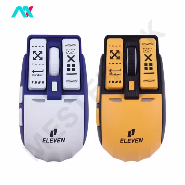 ماوس بی‌سیم و بلوتوثی گیمینگ شارژی ایلون ELEVEN BUTTON
