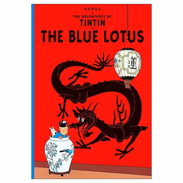 کتاب Tintin The Blue Lotus