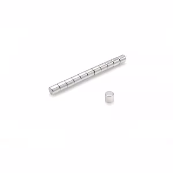 آهن ربا نئودمیوم مدل استوانه ای سایز 5X6 میلیمتر