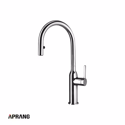 شیر آشپزخانه کی دبلیو سی مدل سین پول دان – Seen Pull Down - سفید