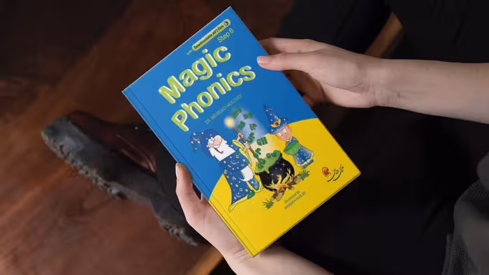 مجیک فونیکس استپ 6 | کتاب انگلیسی Magic Phonics Step 6