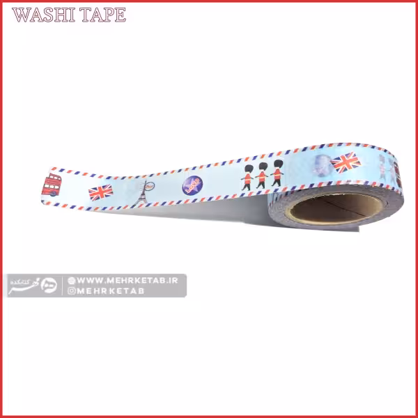 چسب واشی مدل لندن washi tape london