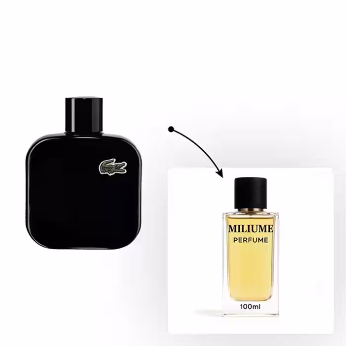اسانس عطر Lacoste L.12.12 Noir برند Givaudan - کد 2382 - لاگوست نویر 100ML - میلیوم پرفیوم