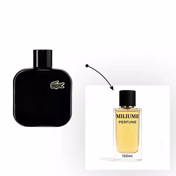 اسانس عطر Lacoste L.12.12 Noir برند Givaudan - کد 2382 - لاگوست نویر 100ML - میلیوم پرفیوم