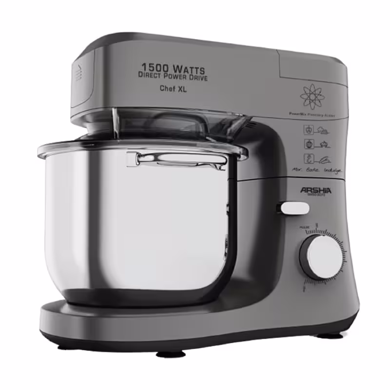 همزن کاسه دار حرفه ای 7 لیتری عرشیا مدل SM50-3073