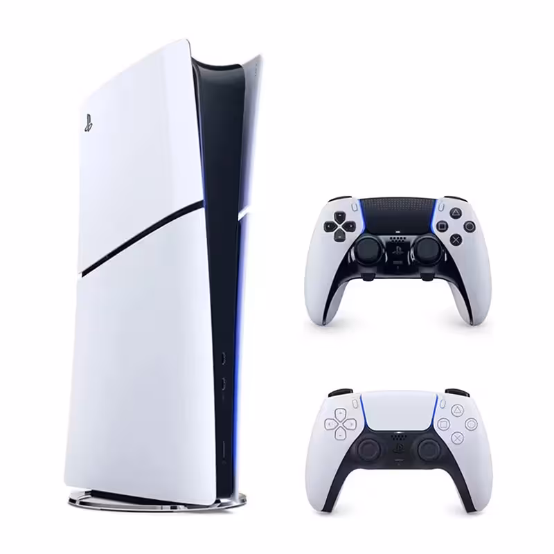 پلی استیشن 5 اسلیم دیجیتال اروپا سفید 1 ترابایت   DualSense Edge