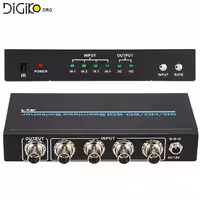 سوئیچ 4 پورت SDI با کیفیت 3G-HD-SD بدون وقفه