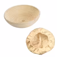 سبد نان-سبد تخمیر گرد Round Fermentation Basket وست مارک 24,5 8,5x