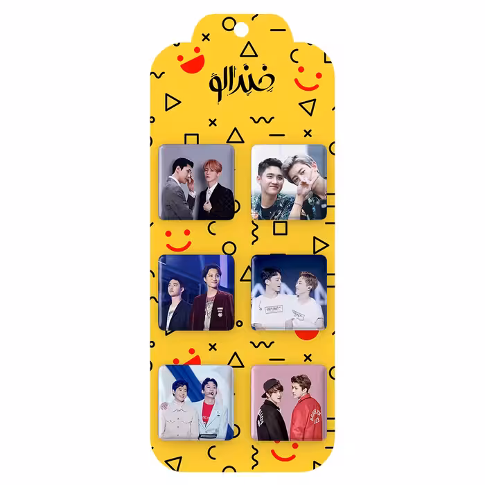 پیکسل خندالو مدل گروه اکسو کد 633B مجموعه 6 عددی