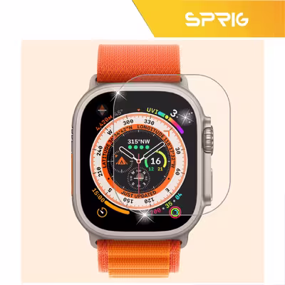 محافظ صفحه نمایش شیشه ای اسپریگ مدل SH-SPG مناسب برای ساعت هوشمند الترا S8 Ultra max 49mm