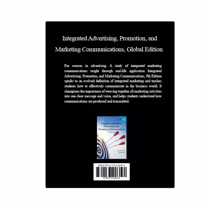 کتاب Integrated Advertising, Promotion, and Marketing Communications, Global Edition اثر جمعی از نویسندگان انتشارات نبض دانش