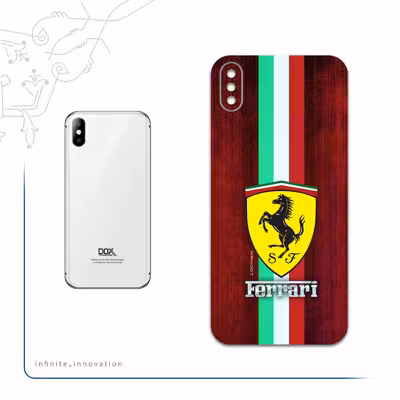 برچسب پوششی ماهوت مدل Ferrari مناسب برای گوشی موبایل داکس Botlex 2