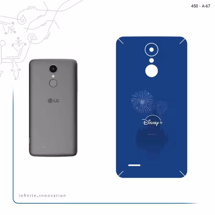 برچسب پوششی ماهوت مدل Disney مناسب برای گوشی موبایل ال جی K8 2017